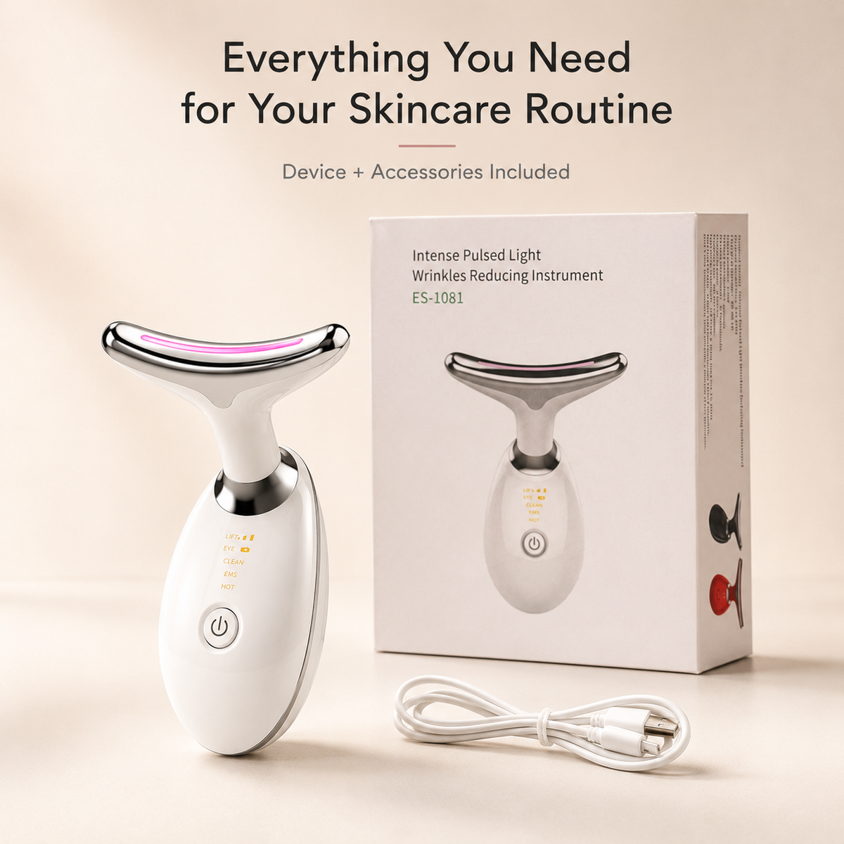 ContourSpa — 5-in-1 EMS Face & Neck Lifting Device