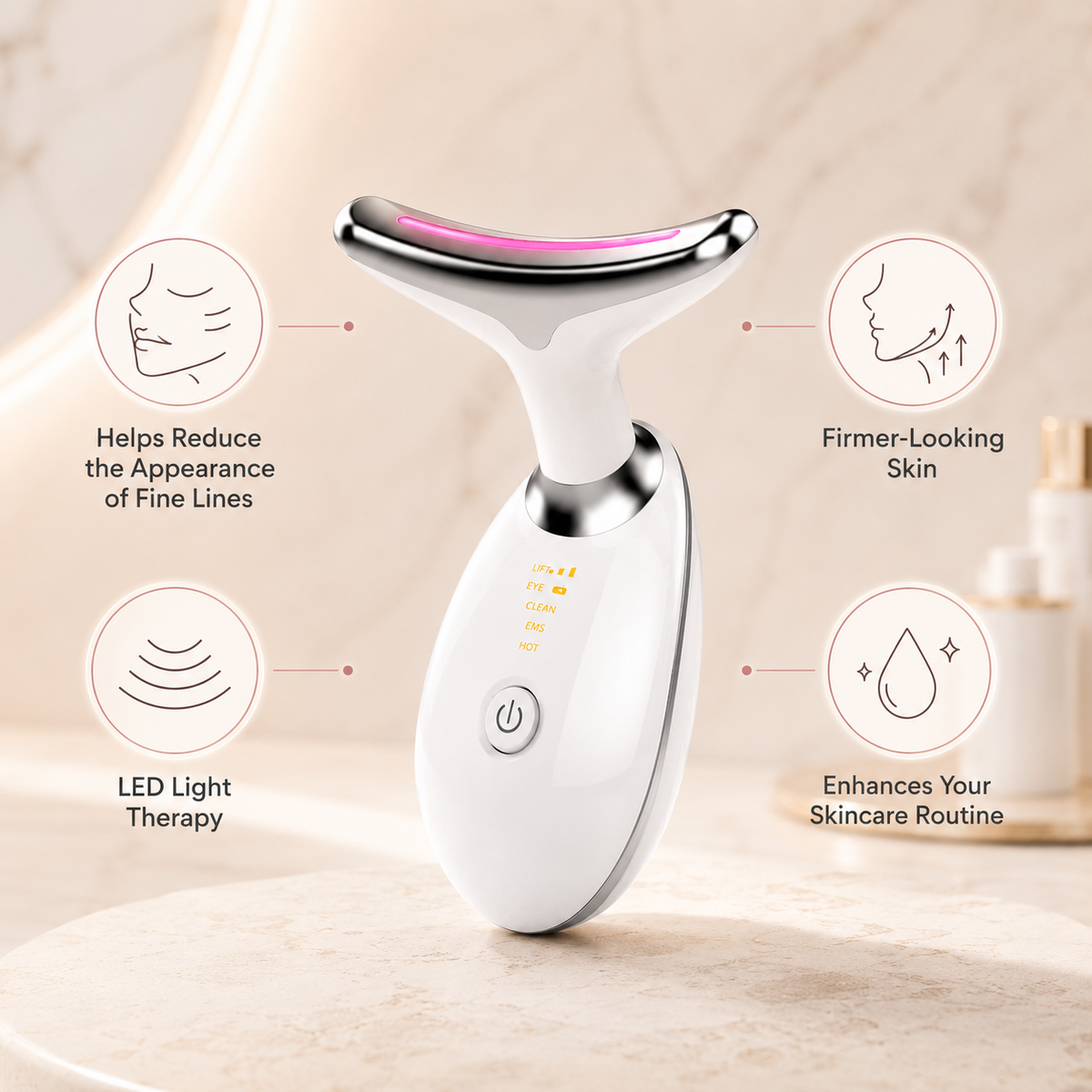 ContourSpa — 5-in-1 EMS Face & Neck Lifting Device